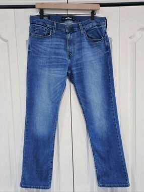 Hollister Men's Slim Straight Jeans Epic Flex Size 32x30*